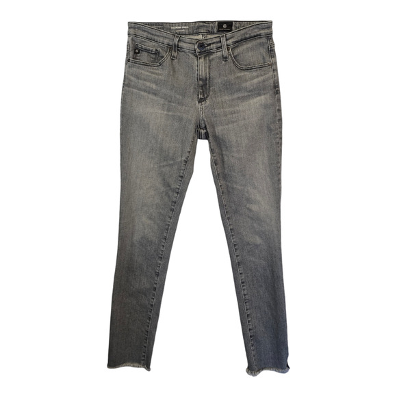 Adriano Goldschmied Jeans Womens Size 27R Gray The Prima Ankle Cigarette - Picture 1 of 16